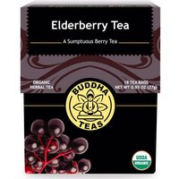 Organic Elderberry Tea, 18 Tea Bags, Buddha Teas