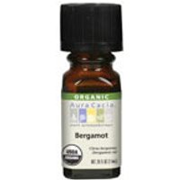 Organic Essential Oil Bergamot Natural, 0.25 oz, Aura Cacia