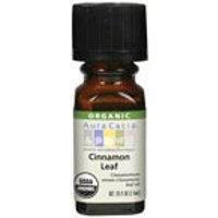 Organic Essential Oil Cinnamon Leaf, 0.25 oz, Aura Cacia