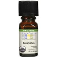 Organic Essential Oil Eucalyptus, 0.25 oz, Aura Cacia