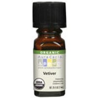 Organic Essential Oil Vetiver, 0.25 oz, Aura Cacia