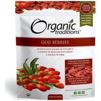Organic Goji Berries, Value Size, 16 oz (454 g), Organic Traditions