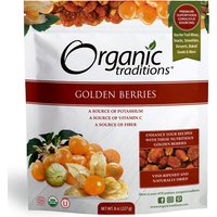 Organic Golden (Inca) Berries, 8 oz (227 g), Organic Traditions