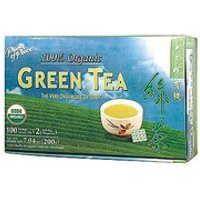 Organic Green Tea 100 tea bags, Prince of Peace
