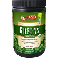 Organic Greens Powder (Green Food Concentrates), 8.46 oz, Barleans Organic Oils