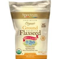 Organic Ground Premium Flaxseed, 14 oz, Spectrum Essentials