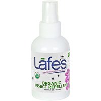 Organic Insect Repellent, 4 oz, Lafes Natural BodyCare