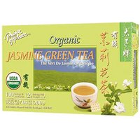 Organic Jasmine Green Tea 100 tea bag, Prince of Peace