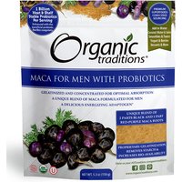 Organic Maca for Men with Probiotics, 5.3 oz (150 g), Organic Traditions
