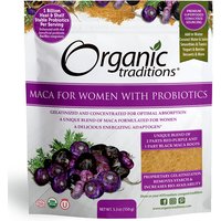 Organic Maca for Women with Probiotics, 5.3 oz (150 g), Organic Traditions