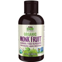 Organic Monk Fruit Liquid, Alcohol-Free Glycerite, 2 oz, NOW Foods