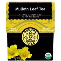 Organic Mullein Leaf Tea, 18 Tea Bags, Buddha Teas