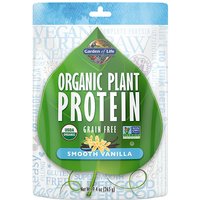 Organic Plant Protein Powder - Smooth Vanilla, 9.4 oz (265 g), Garden of Life