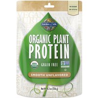 Organic Plant Protein Powder - Smooth Unflavored, 8.3 oz (236 g), Garden of Life