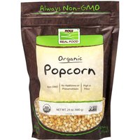 Organic Popcorn, Non-GMO, 24 oz, NOW Foods