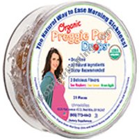 Organic Preggie Pop Drops, Value Size, 21 Pieces, Three Lollies LLC