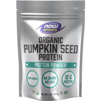 Organic Pumpkin Seed Protein Powder, Unflavored, 1 lb (454 g), NOW Foods
