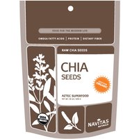 Organic Raw Chia Seeds, 16 oz, Navitas Naturals