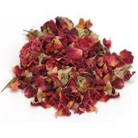 Organic Red Rose Buds & Petals Whole, 1 lb, StarWest Botanicals