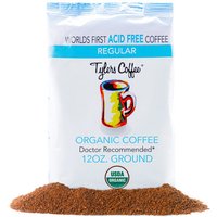 Organic Regular Ground Acid Free Coffee, 12 oz, Tylers Coffee