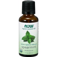 Organic Spearmint Oil, 1 oz, NOW Foods