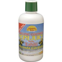 Organic Tahitian Noni Juice 100% Pure, 32 oz, Dynamic Health Labs