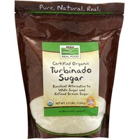 Organic Turbinado Sugar, 2.5 lb, NOW Foods