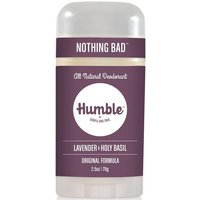 Original Formula Natural Deodorant, Lavender & Holy Basil, 2.5 oz, Humble Brands