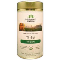 Original Tulsi Tea, Loose Leaf in Canister, 3.5 oz, Organic India