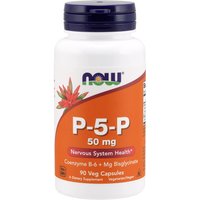 P-5-P 50 mg, 90 Vegetarian Capsules, NOW Foods