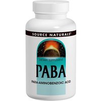 PABA (Para Amino Benzoic Acid) 100mg 250 tabs from Source Naturals