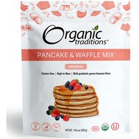 Pancake & Waffle Mix, Original, 10.6 oz (300 g), Organic Traditions