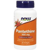 Pantethine 300mg 60 Softgels, NOW Foods
