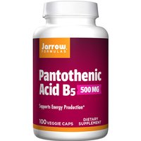 Pantothenic Acid, Vitamin B5, 500 mg 100 caps, Jarrow Formulas