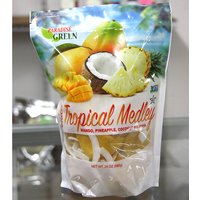 Paradise Green Dried Tropical Medley (Mango, Pineapple, Coconut & Papaya), 24 oz (680 g)