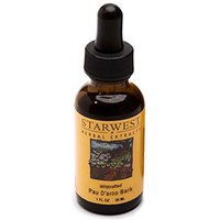 Pau DArco Bark Extract Liquid 1 oz Wild Crafted, StarWest Botanicals