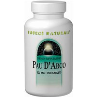 Pau DArco Whole Herb 500mg 250 tabs from Source Naturals