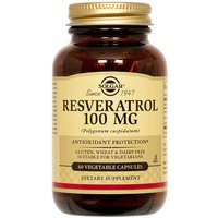 Resveratrol 100 mg, 60 Vegetable Capsules, Solgar