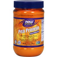 Pea Protein Natural Unflavored, 12 oz, NOW Foods