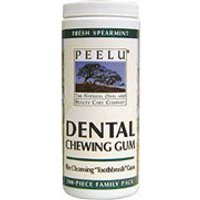Peelu Gum Spearmint Sugar Free (Dental Chewing Gum) 300 pc from Peelu