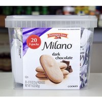 Pepperidge Farm Milano Dark Chocolate Cookies, 0.75 oz x 20 Packages (425 g)