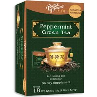 Peppermint Green Tea, 18 Bags, Prince of Peace
