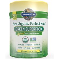 Perfect Food Raw Organic Green Superfood Powder - Original, 14.8 oz (419 g), Garden of Life
