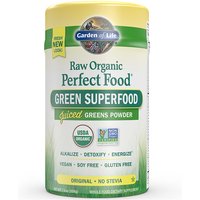 Perfect Food Raw Organic Green Superfood Powder - Original, 7.4 oz (209 g), Garden of Life