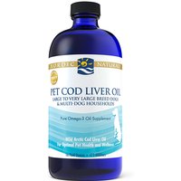 Pet Cod Liver Oil Liquid, Large to Very Large Breed Dogs & Multi-Dog Households, 16 oz, Nordic Naturals