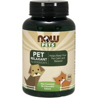 Pet Relaxant, For Cats & Dogs, 90 Chewable Tablets, NOW Foods