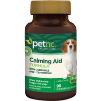 PetNC Dog Calming Aid Formula, Liver Flavor, 90 Chewables, 21st Century Animal HealthCare