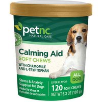 PetNC Dog Calming Aid Soft Chews, Liver Flavor, 120 ct, 21st Century Animal HealthCare