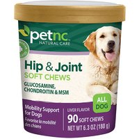 PetNC Dog Hip & Joint Soft Chews, Liver Flavor, 90 ct, 21st Century Animal HealthCare