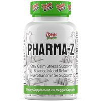 Pharma-Z, Stay Calm Stress Support & Balance Mood Relax, 60 Veggie Capsules, Psycho Pharma